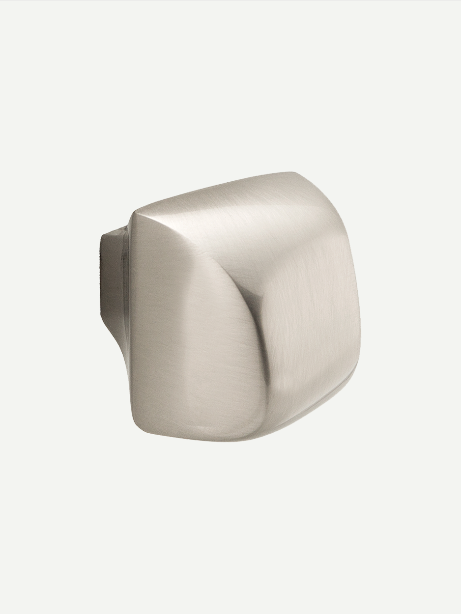 Solid brass drawer knob for designer interiors