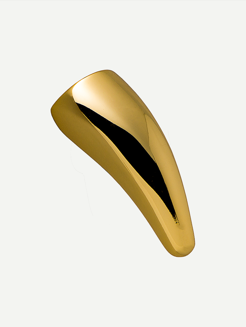 Solid brass knob for luxury furniture design