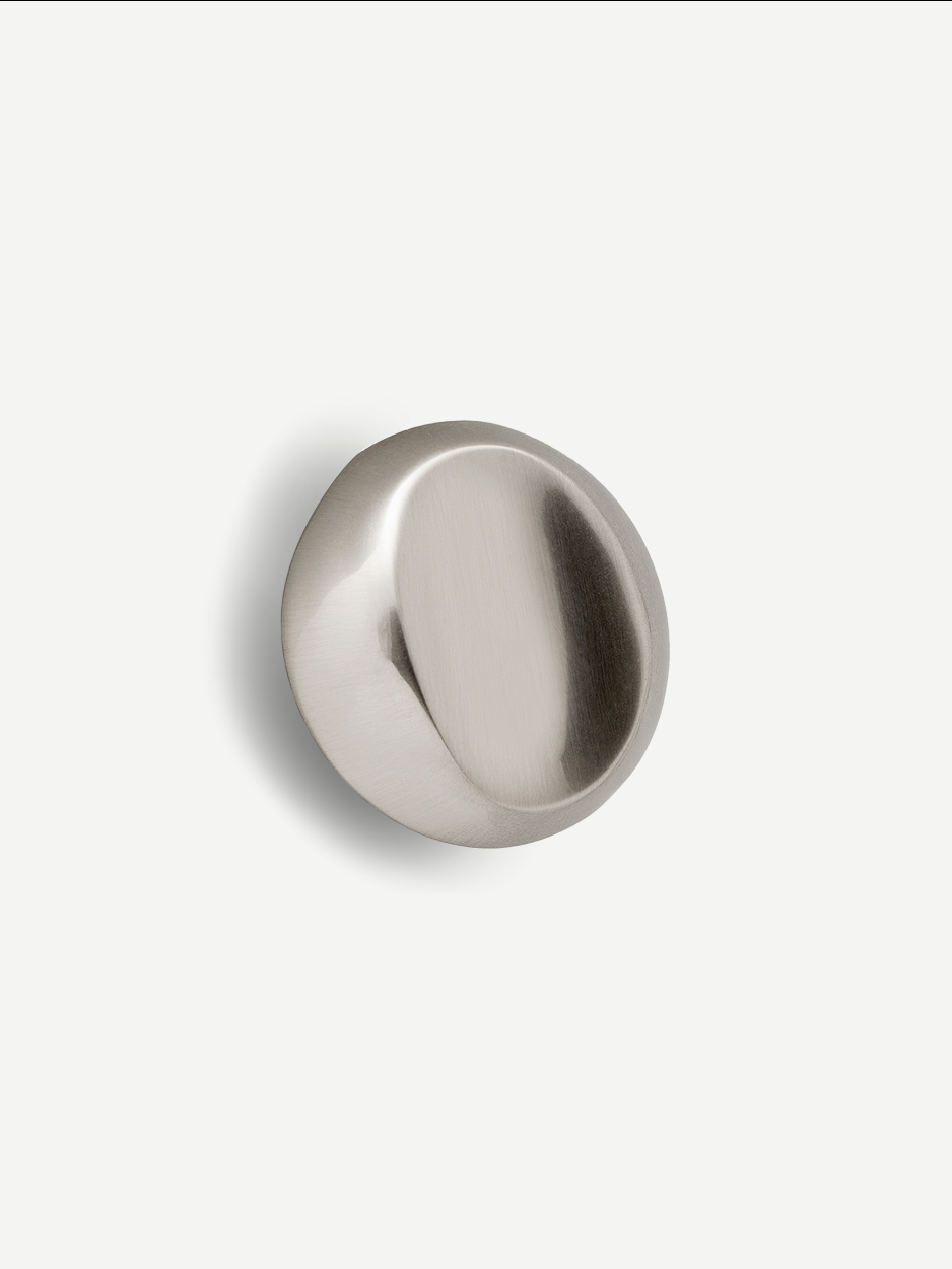 Brass cabinet knob for apartment interiors