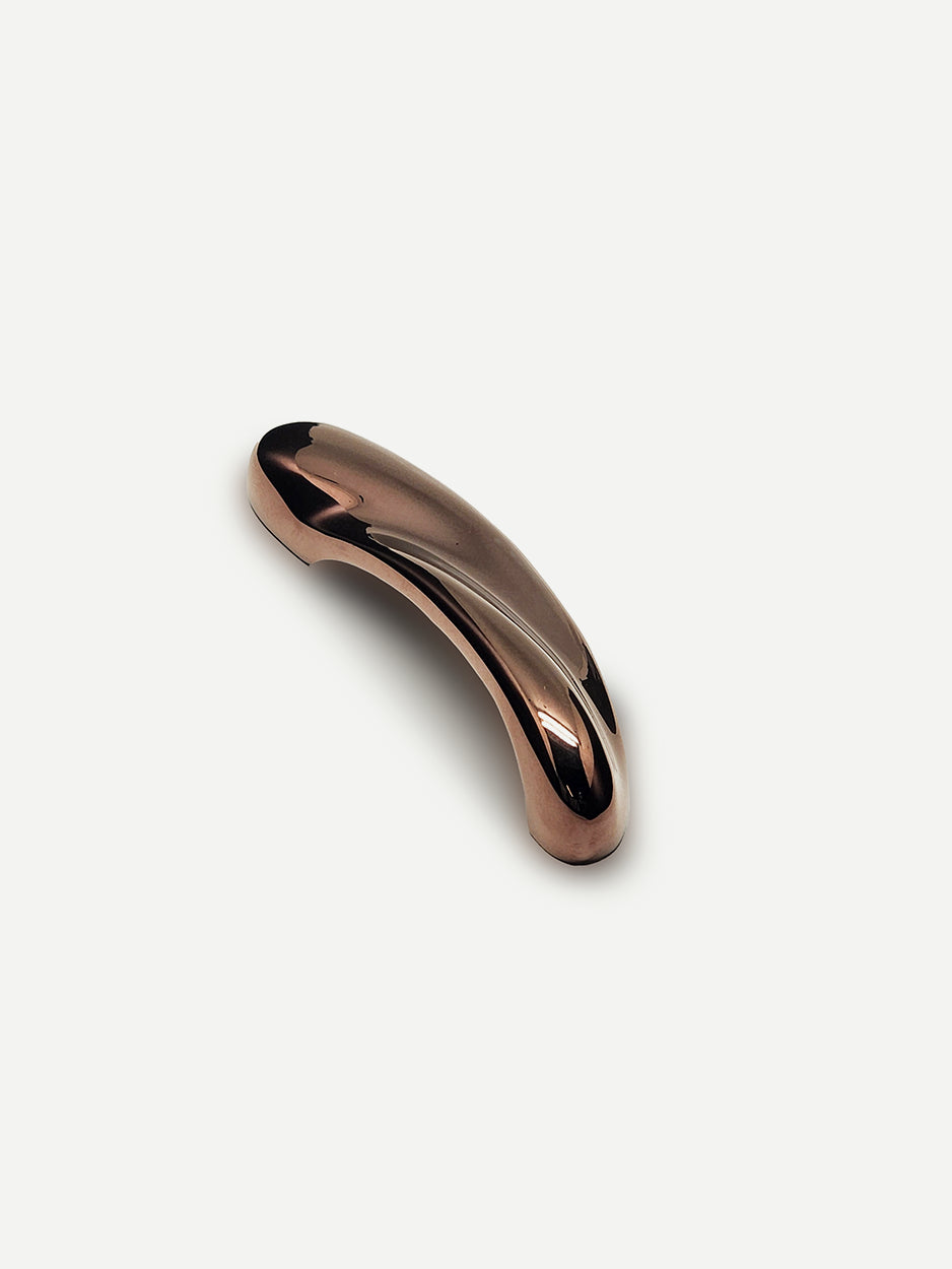 Premium brass cabinet pulls for high-end bespoke wardrobes in rose gold 
