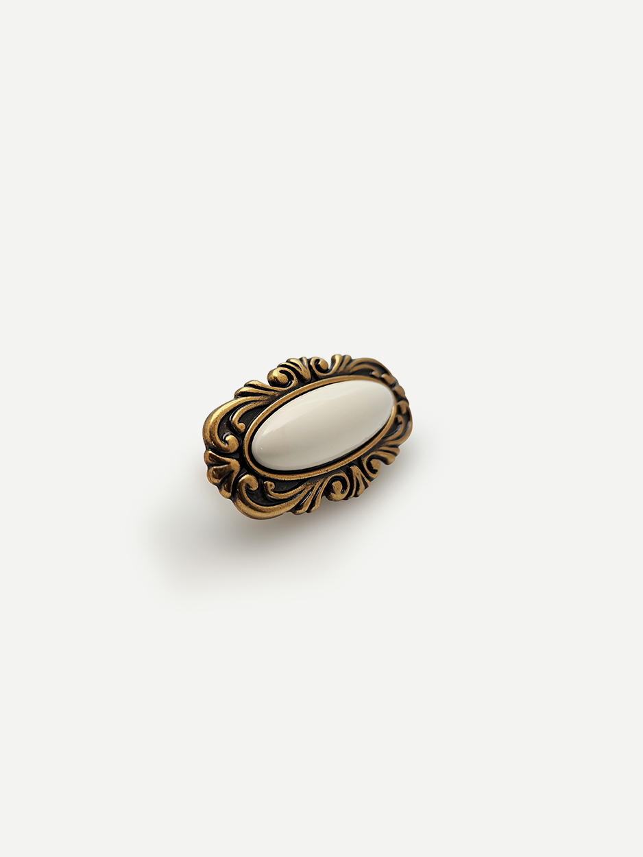Ceramic vintage cabinet knobs interior designers recommend.