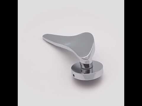 Premium solid brass lever handles for residential doors